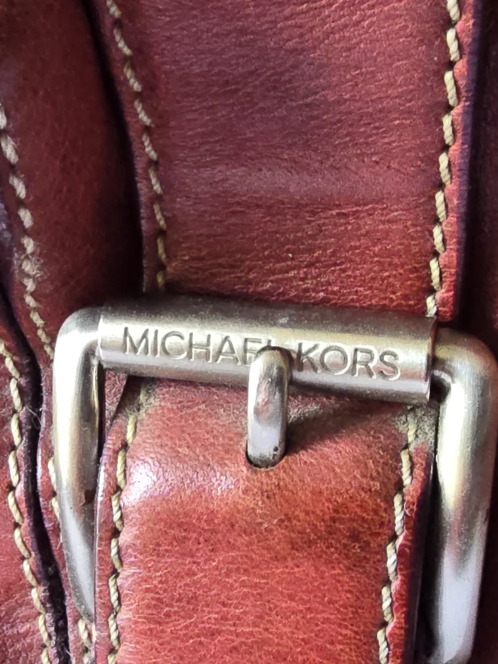 Vintage Michael Kors Brooksville Leather Satchel Purse